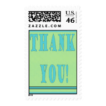 Thank You Stamp-GreenAqua