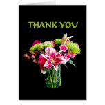 Thank You, Stargazer Lily Bouquet Cards