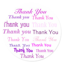 Thank You Sticker