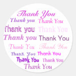 Thank You Sticker