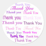 Thank You Sticker