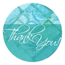 Thank You Sticker (Fiesta) sticker