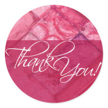 Thank You Sticker (Fiesta) sticker
