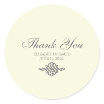 Thank You Sticker // The Elegance Collection