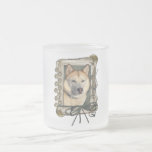 Thank You - Stone Paws - Siberian Husky - Copper Coffee Mug