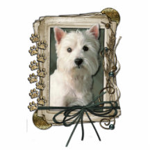 Thank You - Stone Paws - West Highland Terrier Photo Sculptures
