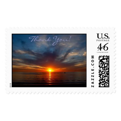 Thank You Sunset Stamps