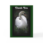 Thank you - swan card