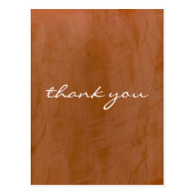 Thank You Tangerine Postcards