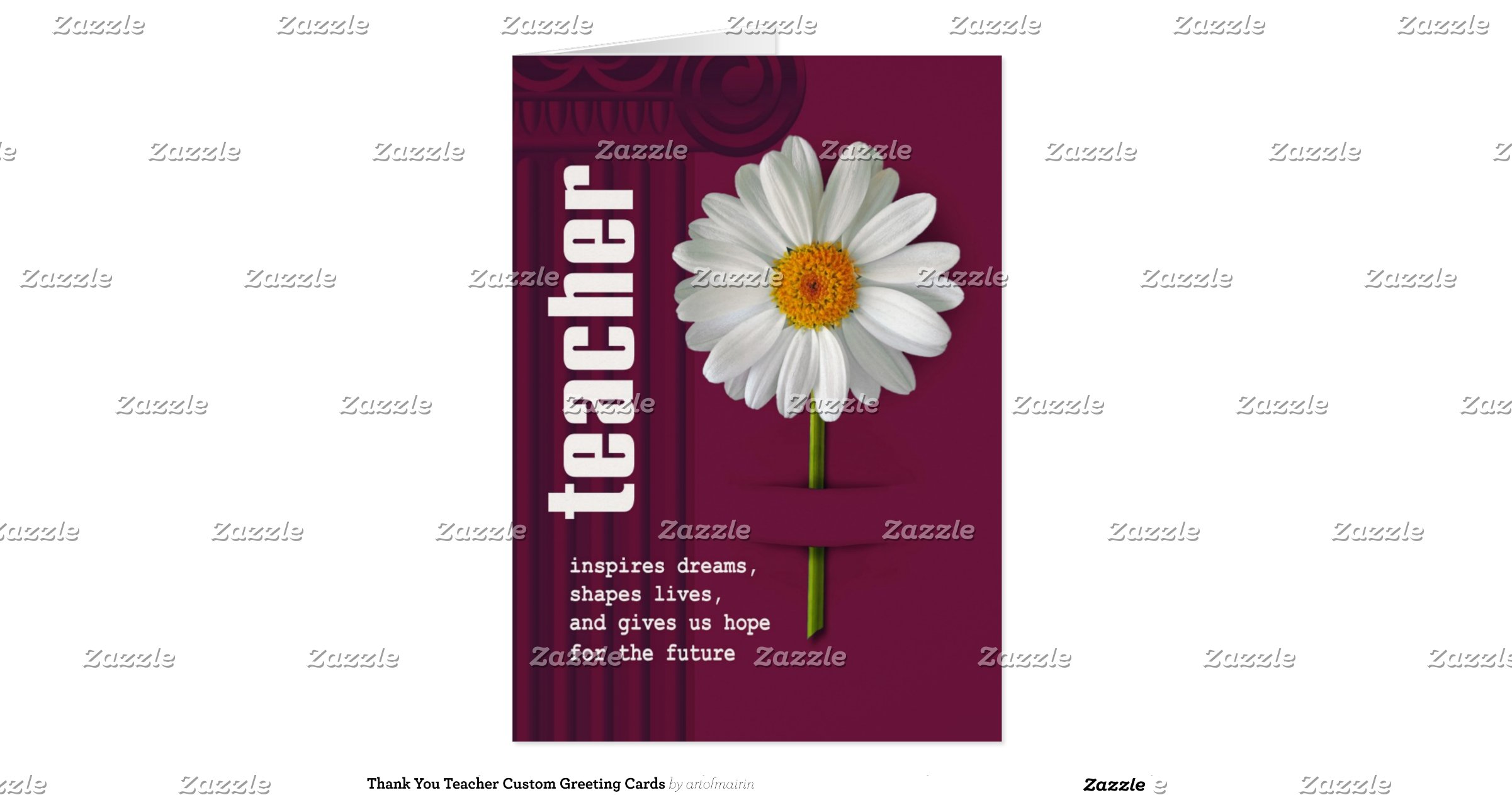 thank_you_teacher_customizable_greeting_cards ...