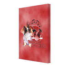 Thank You - Thank You Very Much - Chihuahua -Gizmo Stretched Canvas Print