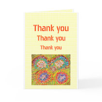 Thank You Thankyou Card
