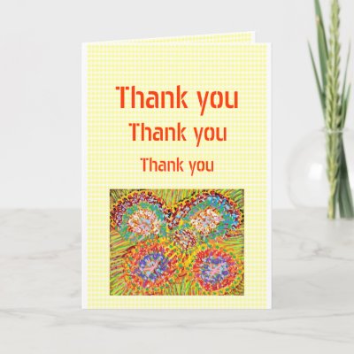 Thank You Thankyou Card by doonagiri Enjoy and be yourself