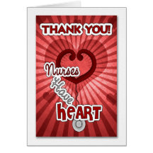 Thank You to a Special Nurse Greeting Cards