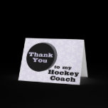 Thank You To My Hockey Coach