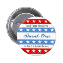 Thank You Troops buttons