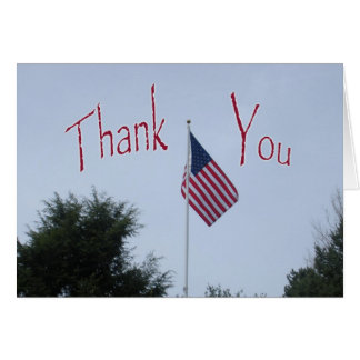 Thank You Soldier Cards | Zazzle