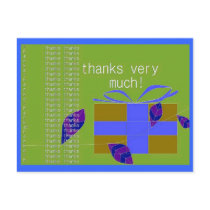 Thank You Very Much! postcards by ebroskie1234 Thank You Very Much! postcards