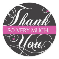 Thank you very much stickers by graphiccookies Thank you very much stickers