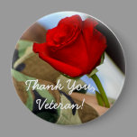 Thank You Veteran Button