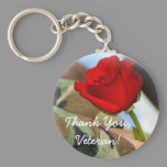 Thank You Veteran Keychain keychains