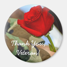 Thank You Veteran Magnet