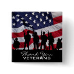 Thank You Veterans buttons