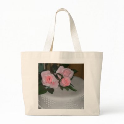 Thank you Wedding Cake Tote Bag