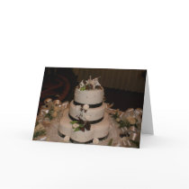 Thank you Wedding Cake Greeting Cards