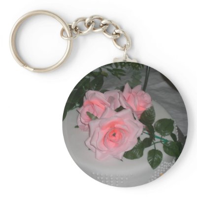 Thank you Wedding Cake Key Chain