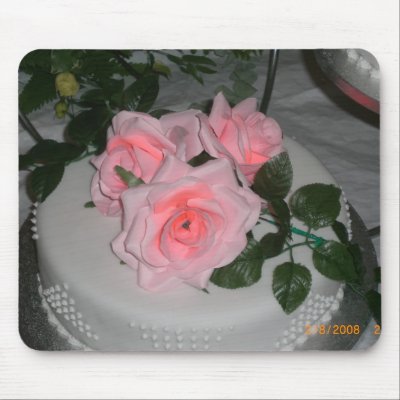 Thank you Wedding Cake Mousepad