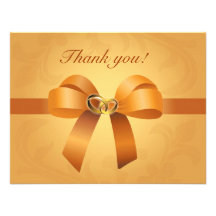 Thank You Wedding Cards Announcement
