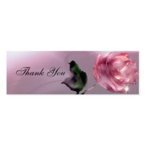 Thank You Wedding Favor Tag Business Card Template