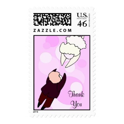 Thank You Wedding Postage