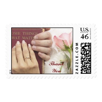 Thank You Wedding Postage