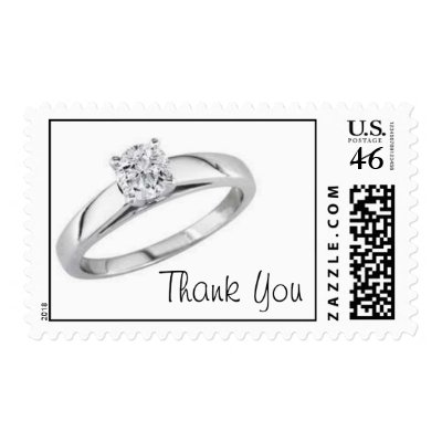 Thank You Wedding Postage