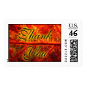 Thank You Wedding Postage Stamp stamp