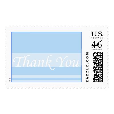 Thank You Wedding Postage Stamps