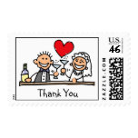 Thank You wedding stamps