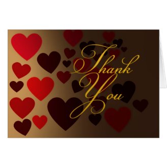  Peacock Green Fractal Lace Thank You Greeting Cards