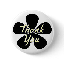 Thank You Yellow Flower buttons by dndartstudio Thank You Yellow Flower buttons