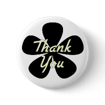 Thank You Yellow Flower buttons by dndartstudio Thank You Yellow Flower buttons