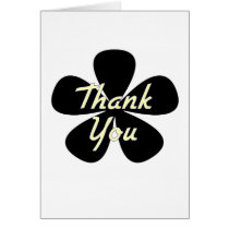 Thank You Yellow Flower cards by dndartstudio Thank You Yellow Flower cards