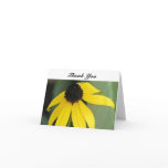 Thank You - Yellow Flower Greeting Card
