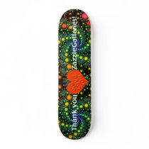 Thank You Zazzle Galleries!!! skateboards by Aquavel Thank You Zazzle Galleries!!! skateboards
