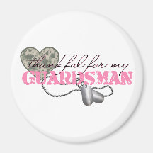Thankful For My Guardsman Magnets