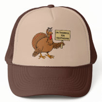 Thankful For Vegetarians hats by MishMoshTees Thankful For Vegetarians hats