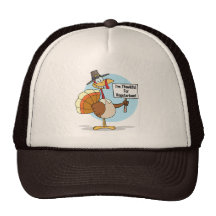 Thankful For Vegetarians Hats