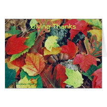 Thankful for you! card