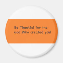 thankful fridge magnet